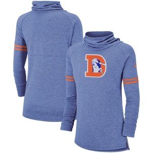 Denver Broncos Nike Funnel Neck Sweatshirt